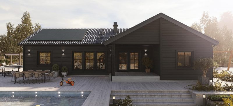 Enplanshuset Södergården - Nyckelfärdigt