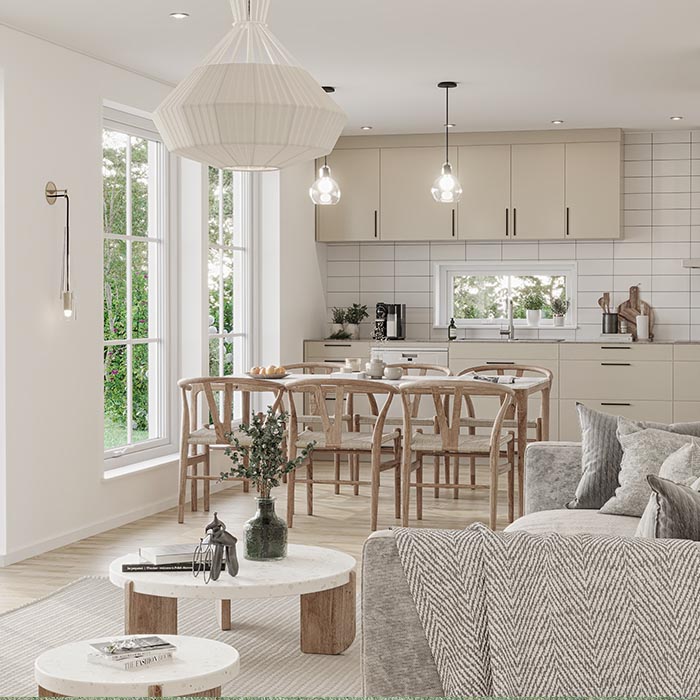 Nyckelfärdigt prisvärt hus