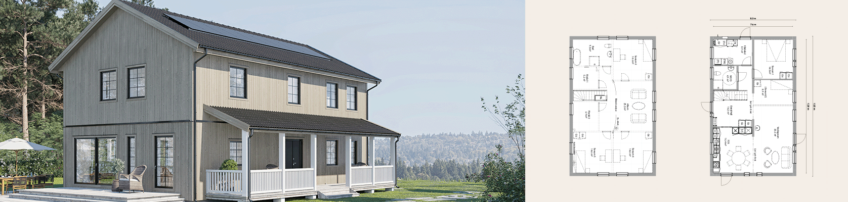 Lenas väg, Mölnlycke 3 tomter